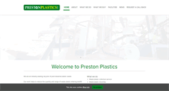 Desktop Screenshot of prestonplastics.co.uk